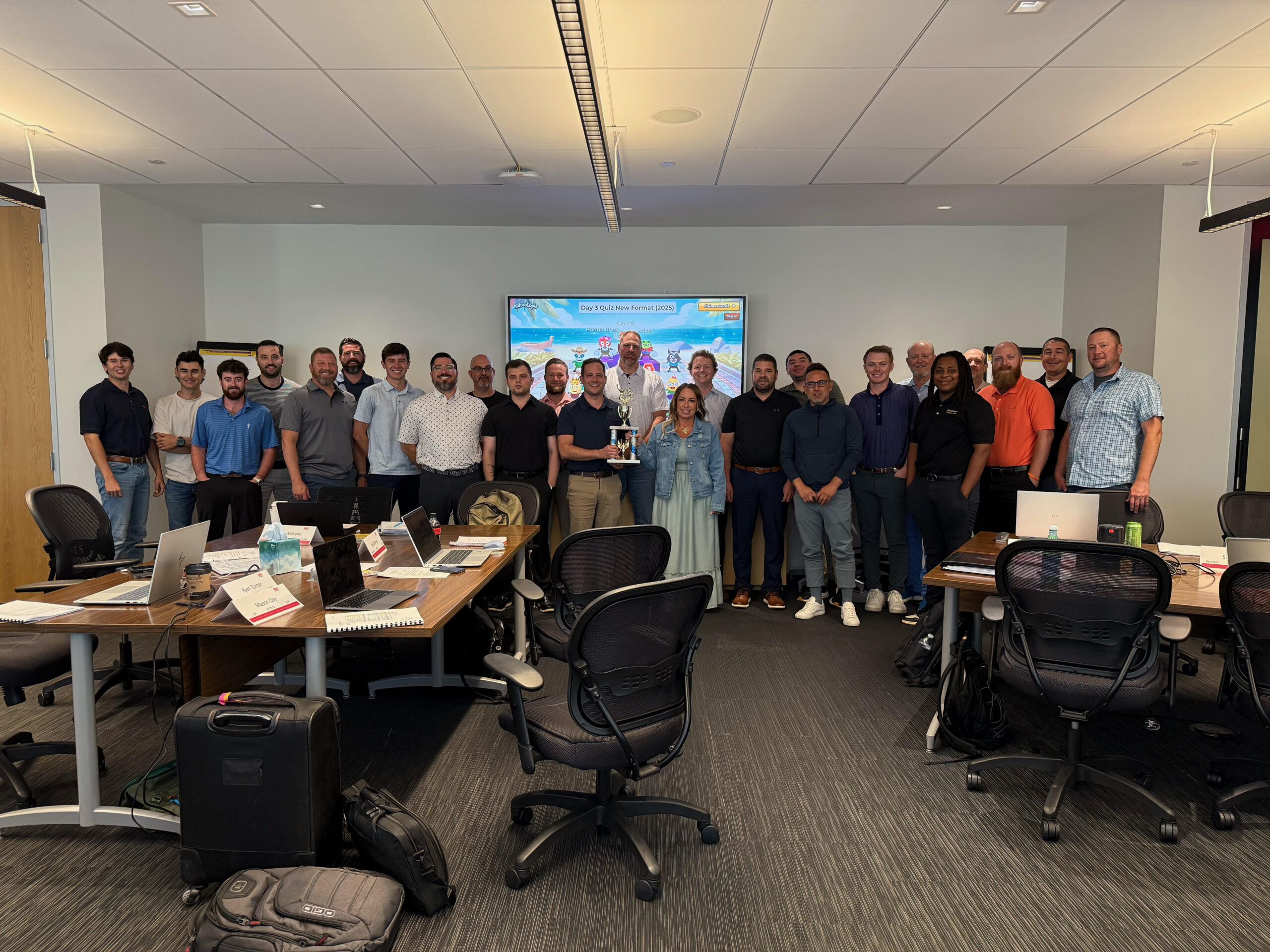 Class "N479" completed "Parts Week" in Tysons Corner, VA in August.