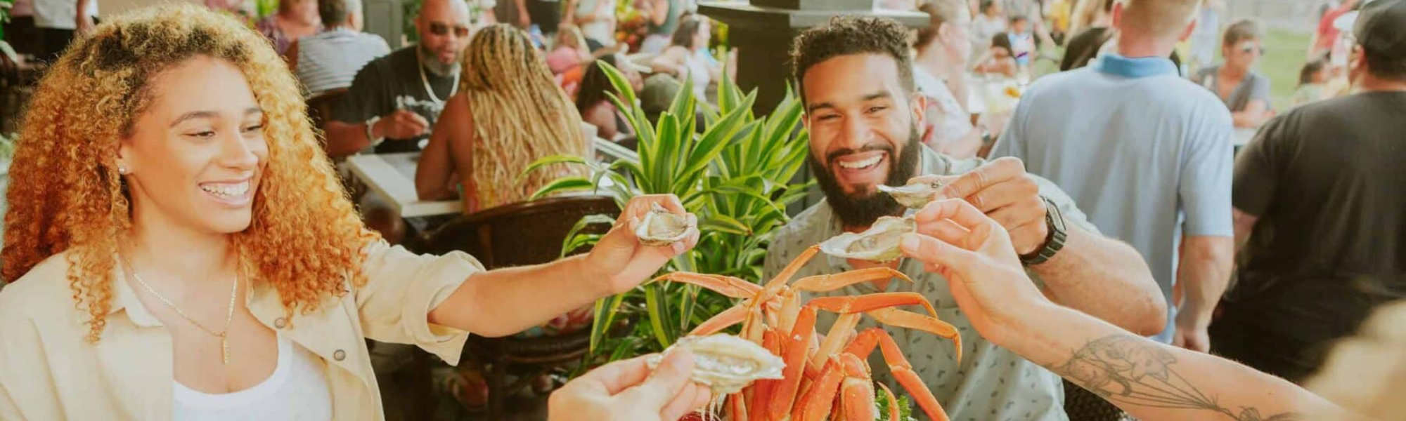 Local Virginia Beach dining collage