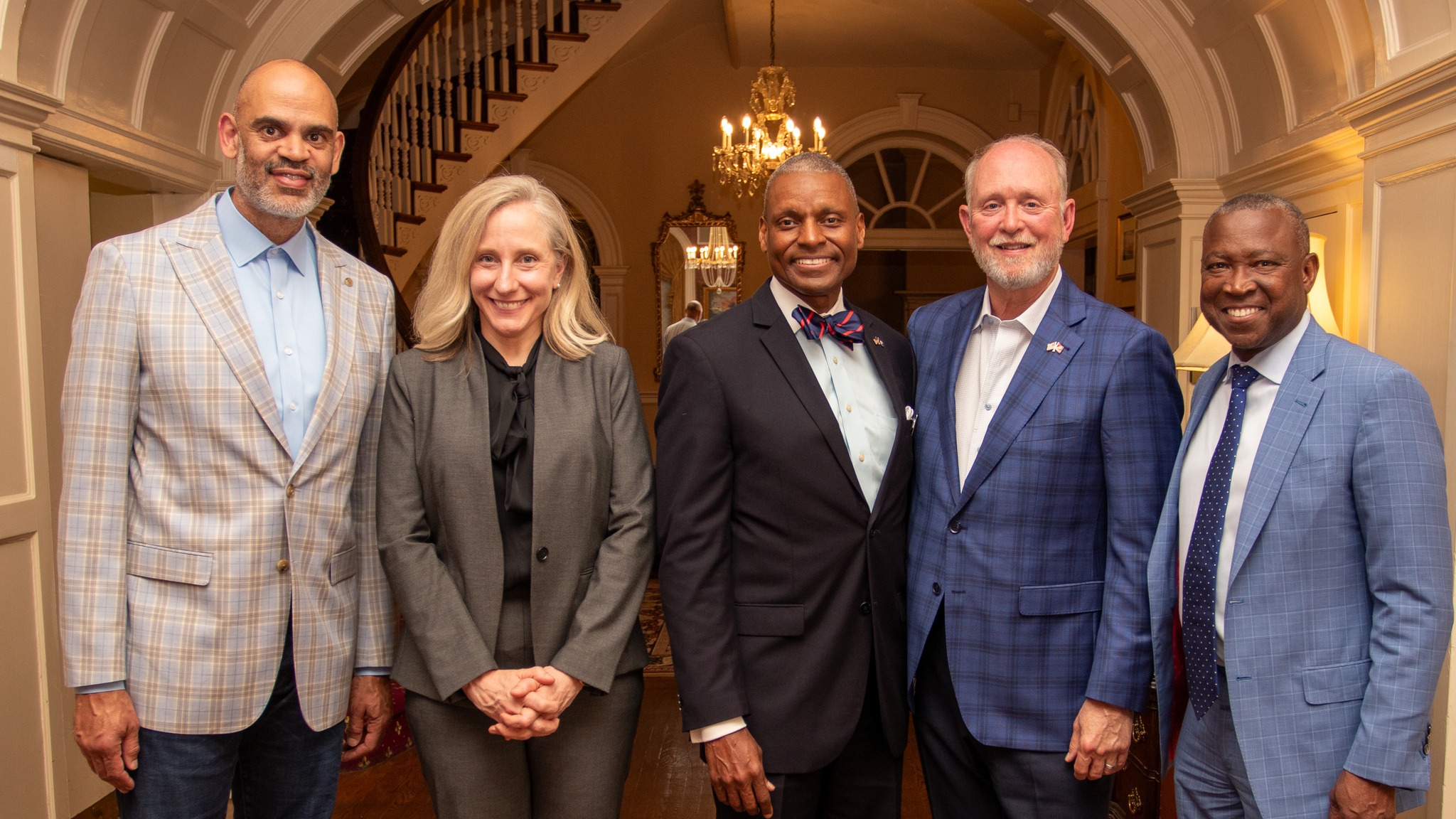 In April, VADA hosted then-candidate Abigail Spanberger, Virginia House of Delegates Speaker Don Scott (right), and 86th District candidate and retail automotive leader Virgil Thornton Sr. (standing next to Hall). At left is Dan Banister of Banister Automotive, who was VADA chair at the time. In addition to Spanberger, Thornton won in his district and Speaker Scott was re-elected.