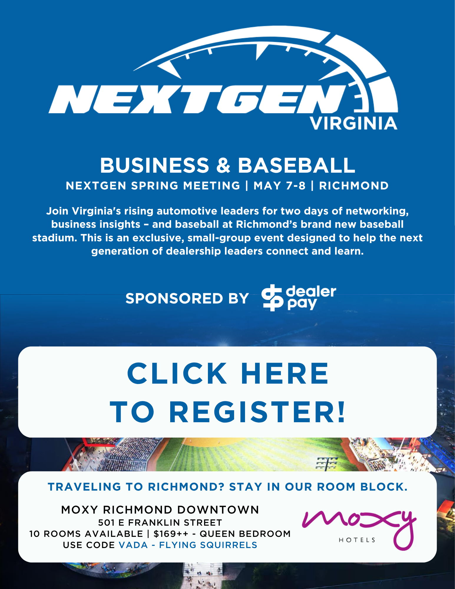 NextGen Business & Baseball Invitation