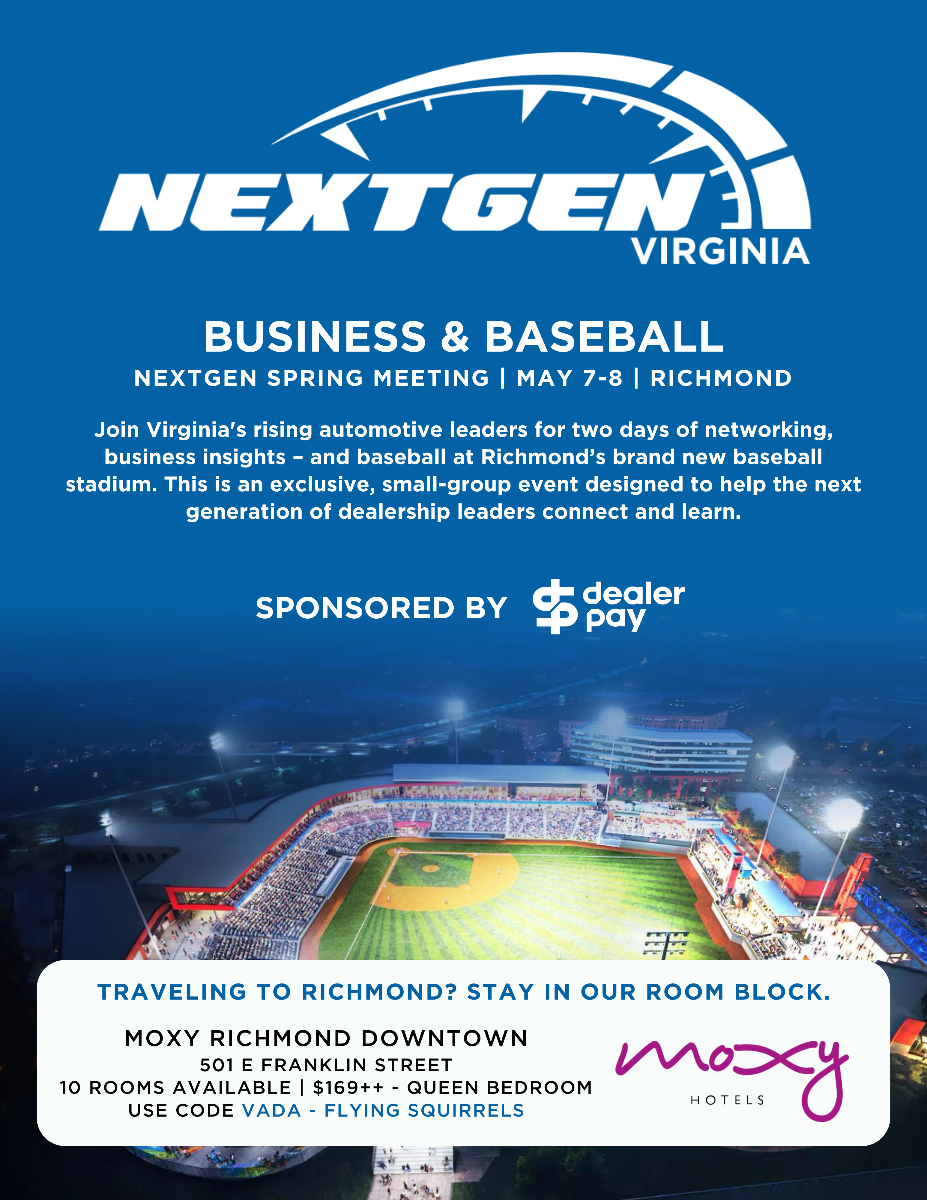 NextGen Business & Baseball Invitation