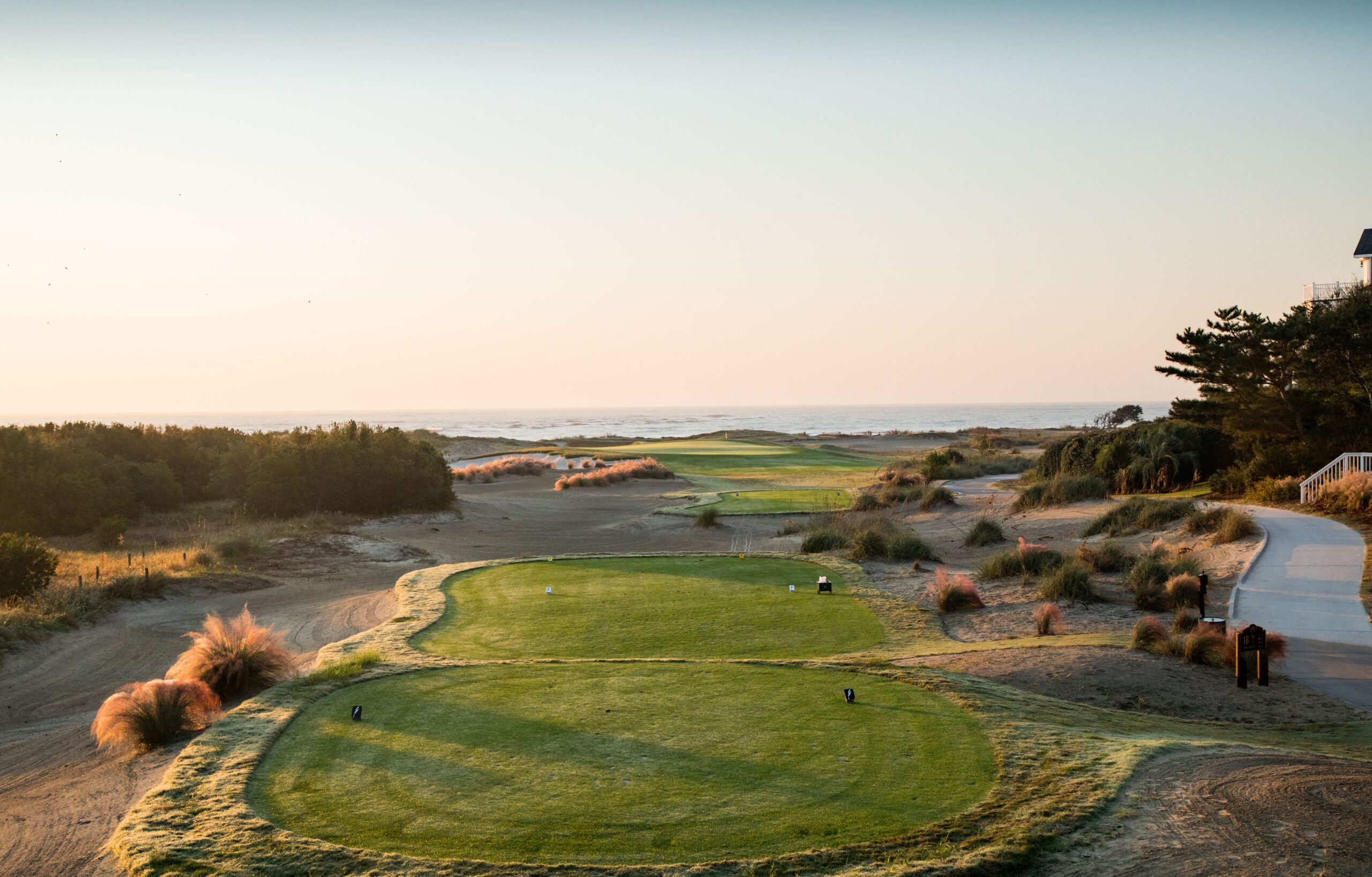 Wild Dunes Resort at sunrise