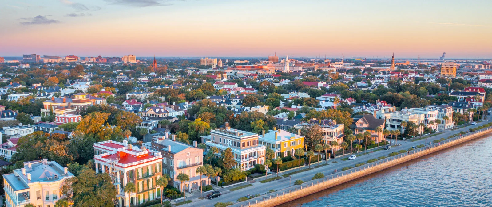 Charleston from the harbor